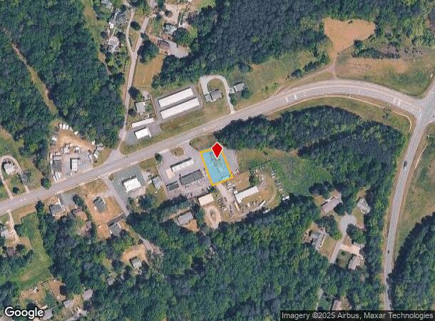 156 E Broaddus Ave, Bowling Green, VA Parcel Map