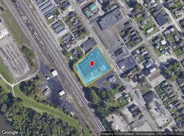 2216 S 3Rd St, Ironton, OH Parcel Map