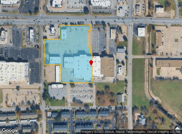 1343 W Pipeline Rd, Hurst, TX Parcel Map