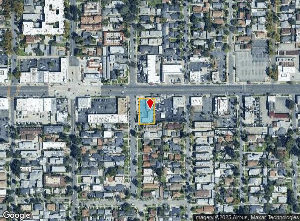 1880 E Colorado Blvd, Pasadena, CA Parcel Map