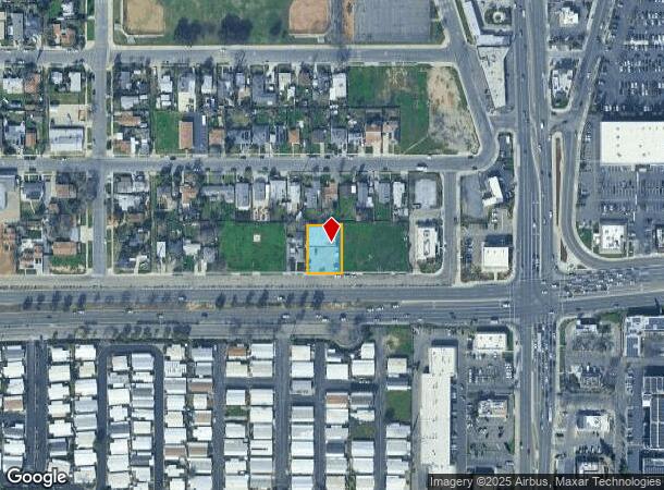  90 W Herndon Ave, Fresno, CA Parcel Map