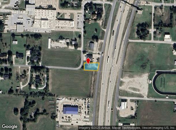  107 S Stemmons St, Sanger, TX Parcel Map