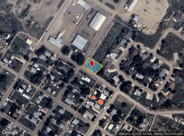 702 N Nowlan Ave, Glendive, MT Parcel Map
