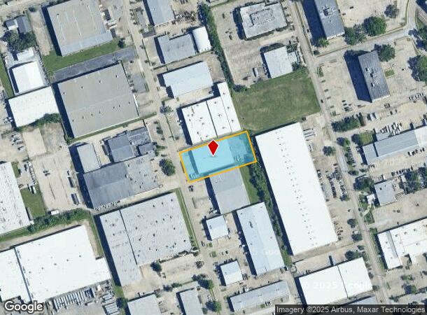 801 Distributors Row, New Orleans, LA Parcel Map