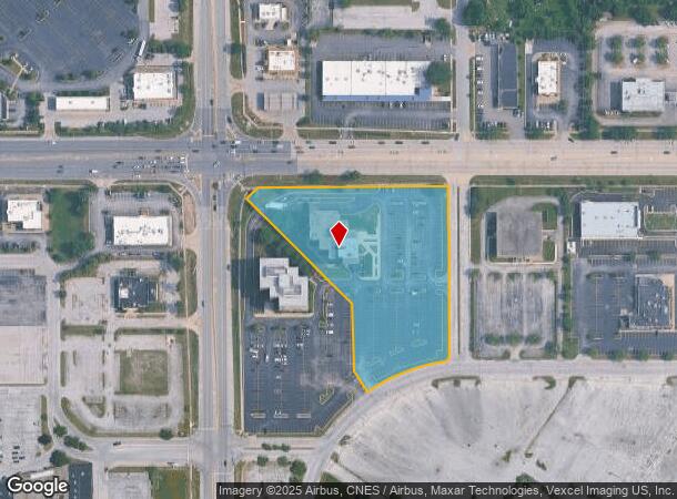 4749 Lincoln Mall Dr, Matteson, IL Parcel Map