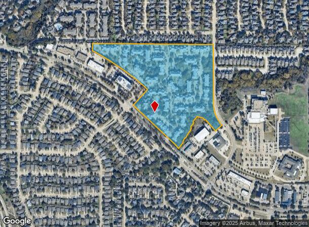 4490 Eldorado Pky, Mckinney, TX Parcel Map