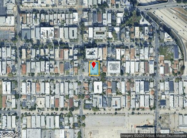  5661 Lexington Ave, Los Angeles, CA Parcel Map