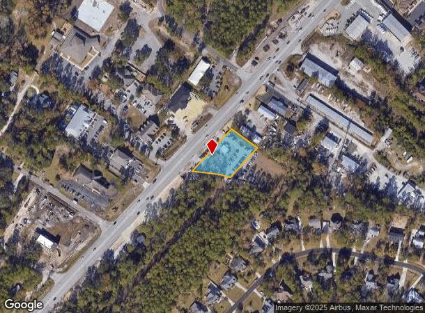 7644 Market St, Wilmington, NC Parcel Map