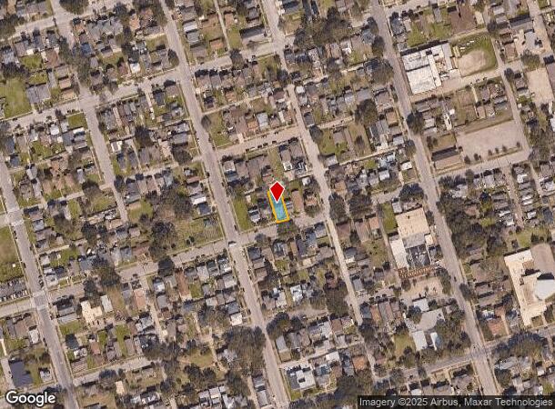 3216 Avenue N, Galveston, TX Parcel Map