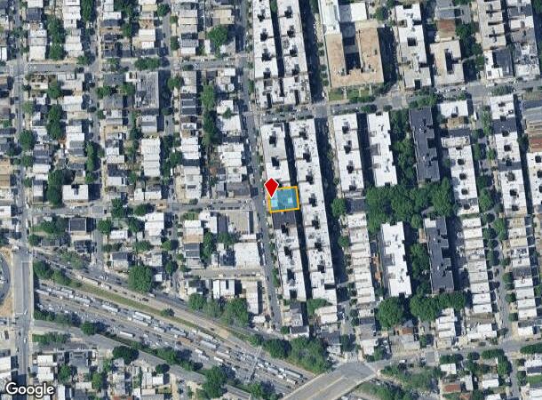  1460 Beach Ave, Bronx, NY Parcel Map