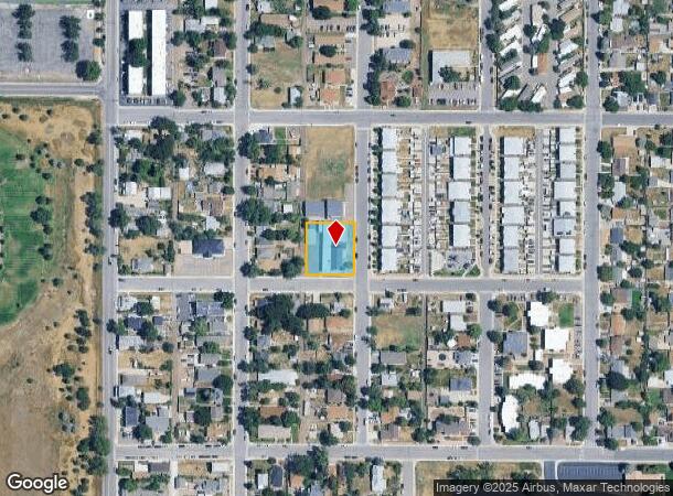  3795 S Knox Ct, Denver, CO Parcel Map