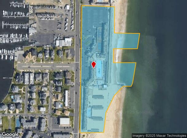  1485 Ocean Ave, Sea Bright, NJ Parcel Map