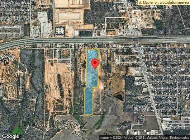  954 E Chavaneaux Rd, San Antonio, TX Parcel Map