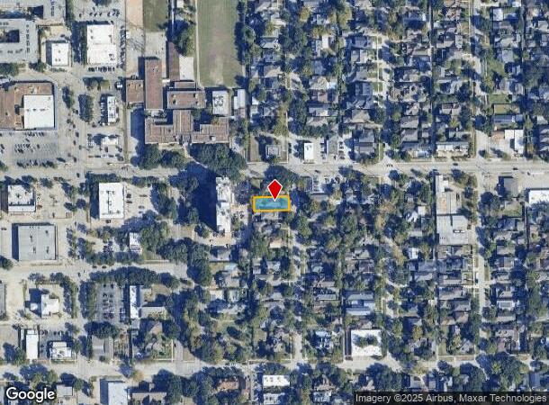  1847 Harvard St, Houston, TX Parcel Map