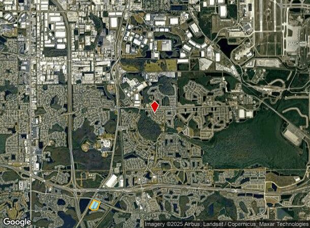  13643 S Orange Ave, Orlando, FL Parcel Map