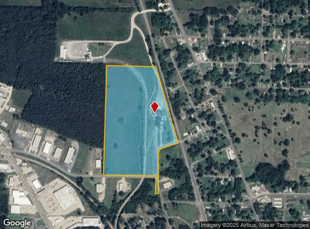 100 E Beech St, Hope, AR Parcel Map
