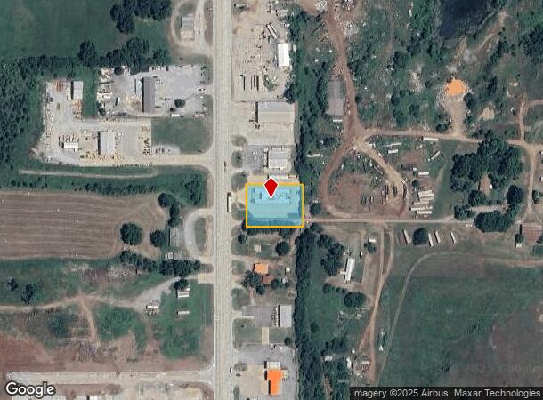  1306 S Chouteau Ave, Chouteau, OK Parcel Map