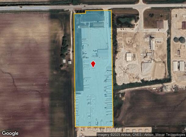  11349 W Monee Manhattan Rd, Monee, IL Parcel Map