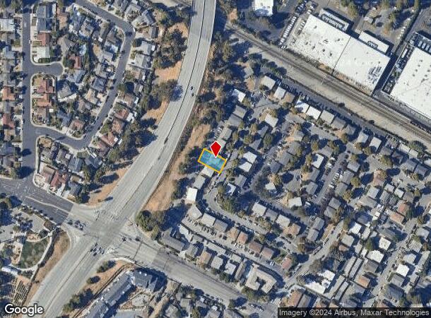  2332 William Dr, Santa Clara, CA Parcel Map