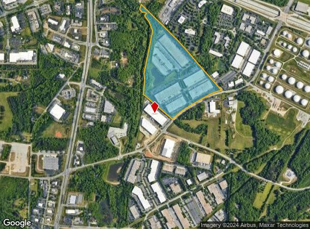  494 Gallimore Dairy Rd, Greensboro, NC Parcel Map