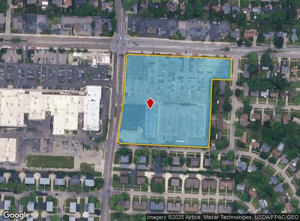  520 E Stroop Rd, Dayton, OH Parcel Map