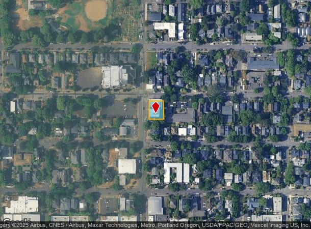1210 Se 20Th Ave, Portland, OR Parcel Map
