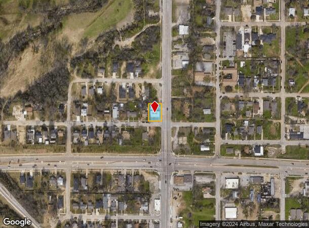  1108 S Riverside Dr, Fort Worth, TX Parcel Map