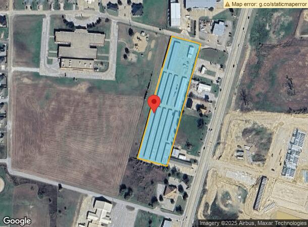  2102 S 3Rd St, Mabank, TX Parcel Map