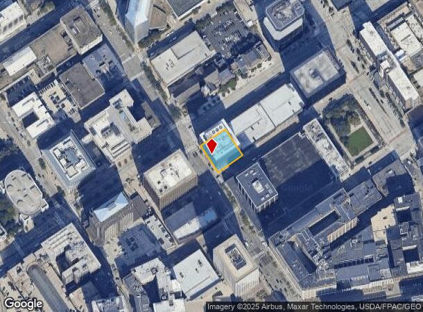 1717 E 9Th St, Cleveland, OH Parcel Map
