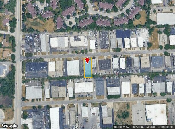 1037 Lunt Ave, Schaumburg, IL Parcel Map