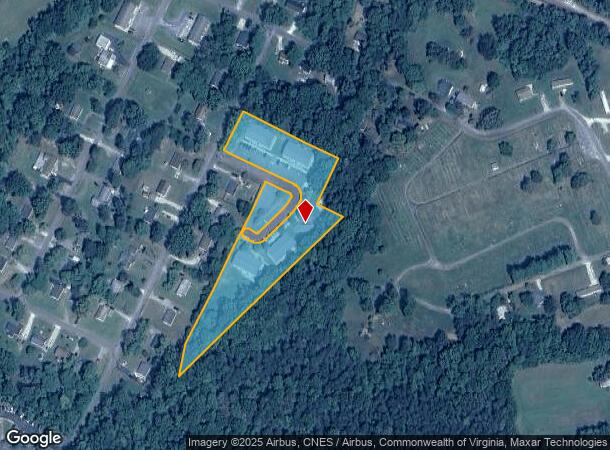 151 Bradford Ln, Appomattox, VA Parcel Map