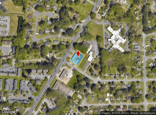  1001 George Washington Hwy N, Chesapeake, VA Parcel Map