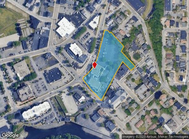 68 Cumberland St, Woonsocket, RI Parcel Map