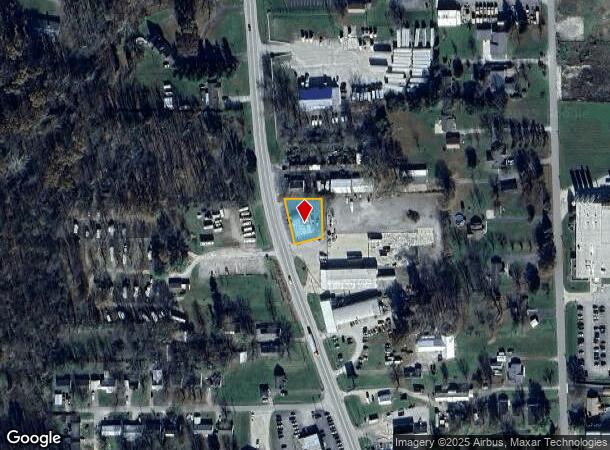  841 S Gardner St, Scottsburg, IN Parcel Map