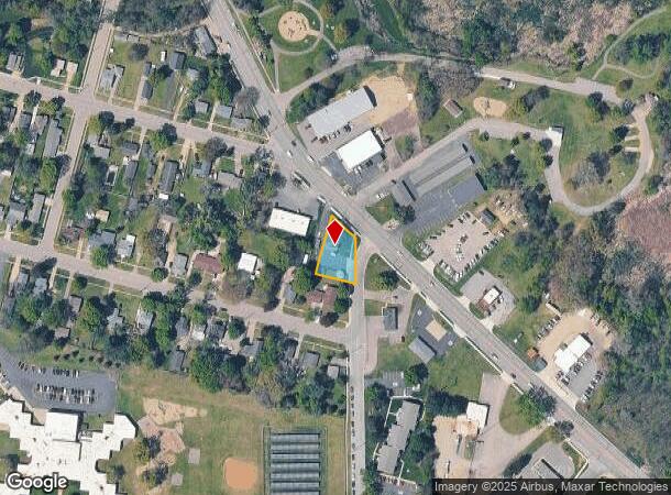  706 E Allegan St, Otsego, MI Parcel Map