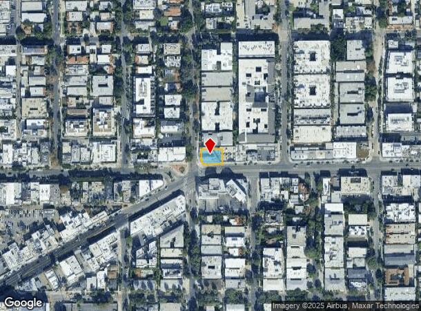  8379 Melrose Ave, West Hollywood, CA Parcel Map