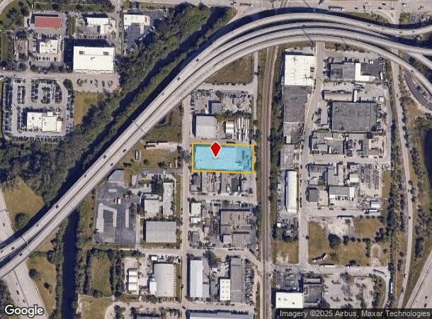 2902 Tuxedo Ave, West Palm Beach, FL Parcel Map
