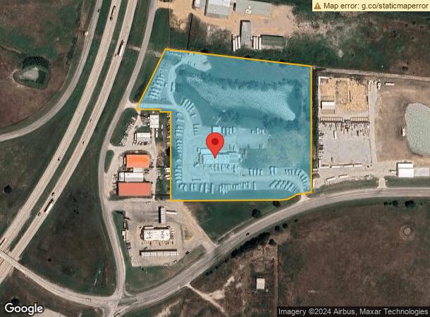  13239 S Interstate 35, Valley View, TX Parcel Map