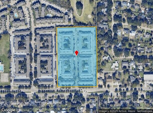  7900 Bellaire Blvd, Houston, TX Parcel Map