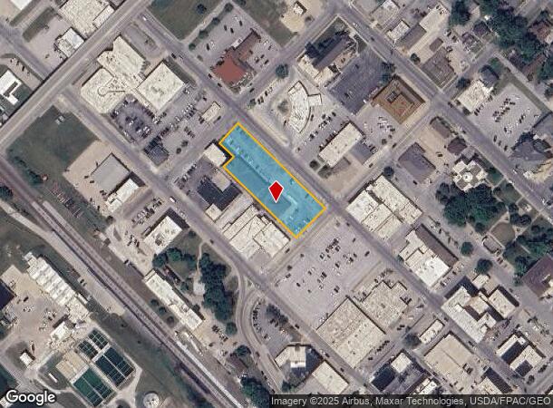  222 W 2Nd St, Ottumwa, IA Parcel Map