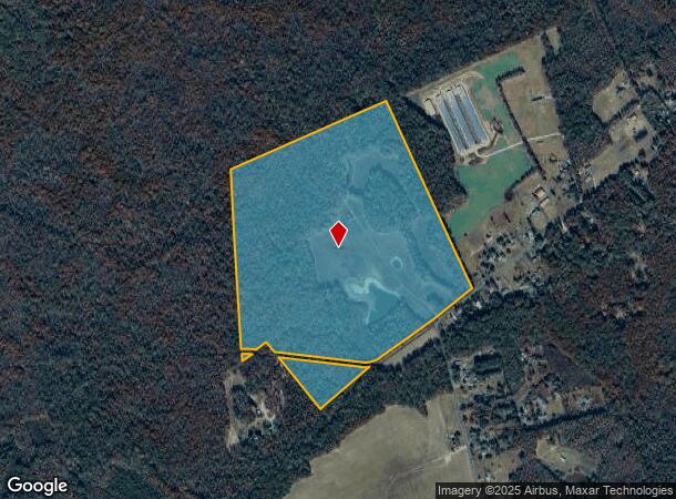  1247 Holletts Corner Rd, Clayton, DE Parcel Map