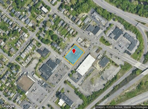  1037 Hemlock St, Scranton, PA Parcel Map