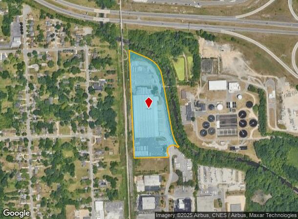 1 W Silverdome Industrial Park, Pontiac, MI Parcel Map