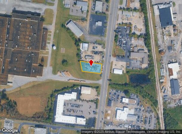  1540 S Church St, Murfreesboro, TN Parcel Map