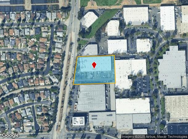 17036 Avalon Blvd, Carson, CA Parcel Map