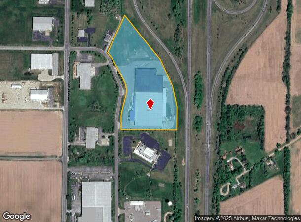 1775 Foundation Dr, Niles, MI Parcel Map