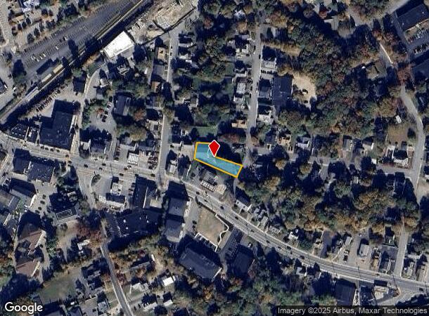14 Ruggles St, Franklin, MA Parcel Map