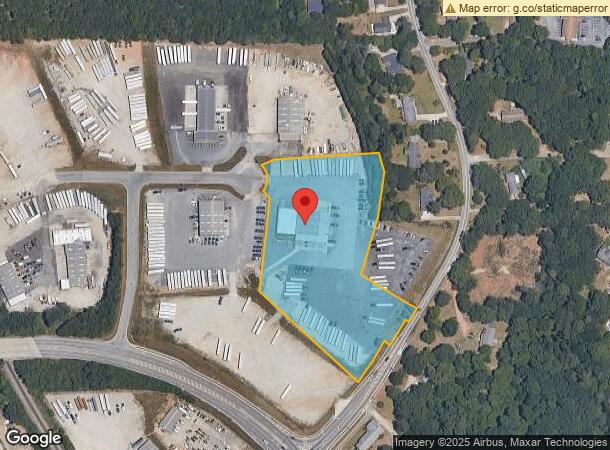  3160 Ellenwood Industrial Dr, Ellenwood, GA Parcel Map