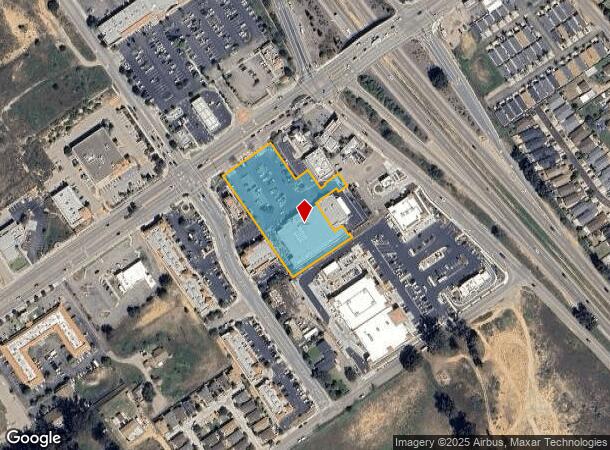 553 W Tefft St, Nipomo, CA Parcel Map