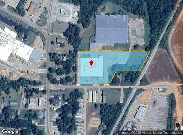 121 Landrum St, Durant, MS Parcel Map
